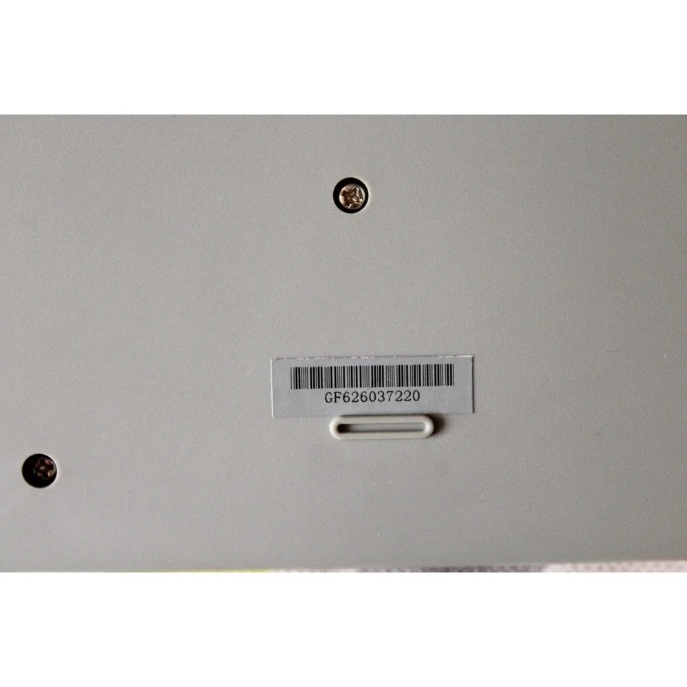 HP Multimedia Wired Keyboard Silver Grey PS/2‎ Model 5187 P/N 5187-7583 Vintage